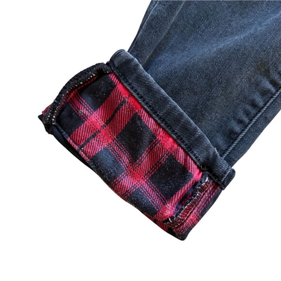 Judy Blue JB82191BK Skinny Fit Black Denim Buffalo Patch Jeans-Sz 7 - Picture 5 of 12